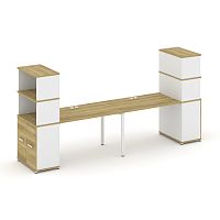 Бенч-система с опорными распашными шкафами Concept CN.ORS-230