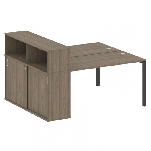 Бенч-система с шкафом-купе на П-обр. м/к Metal System БП.РС-СШК-2.3 фото 3