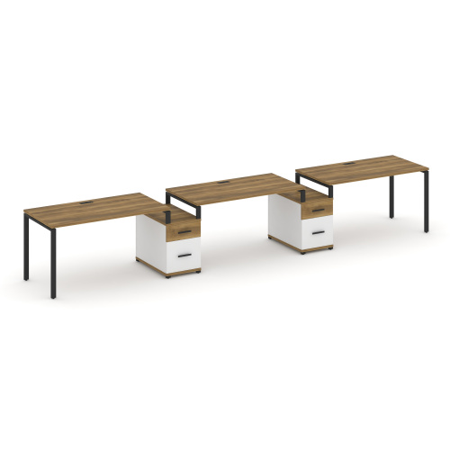 Бенч-система на 3 места с 2 опорными тумбами Concept CN.ORS-331 фото 7 Бенч-система на 3 места с 2 опорными тумбами Concept CN.ORS-331 фото 7