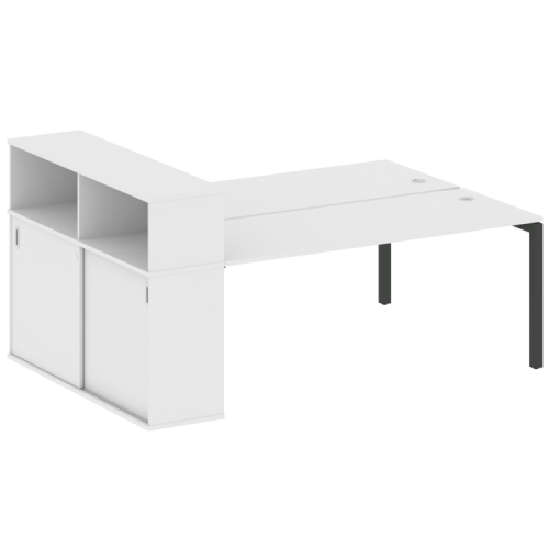 Бенч-система с шкафом-купе на П-обр. м/к Metal System Quattro 50БП.РС-СШК-2.5 фото 14 Бенч-система с шкафом-купе на П-обр. м/к Metal System Quattro 50БП.РС-СШК-2.5 фото 14