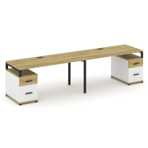 Бенч-система на 2 места с 2 опорными тумбами Concept CN.ORS-324 фото 6