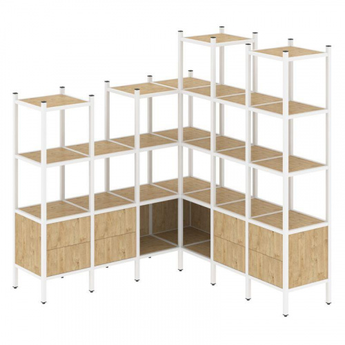 Стеллаж офисный угловой Loft VR.L-41 фото 6