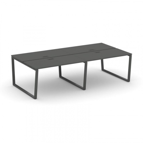 Style Project Рабочая станция 2-х сторон. SN-6T2.DRS-032 Акация Лорка/Металл Антрацит/Заглушка Пласт фото 27