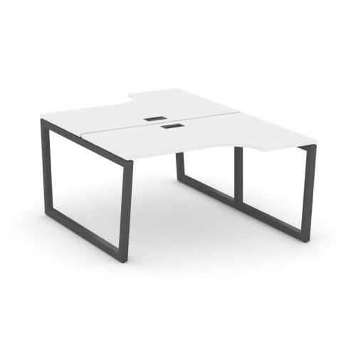 Style Project Рабочая станция эргоном. SN-5T2.DRPA-012 Акация Лорка/Металл Антрацит/Заглушка Пластик фото 26