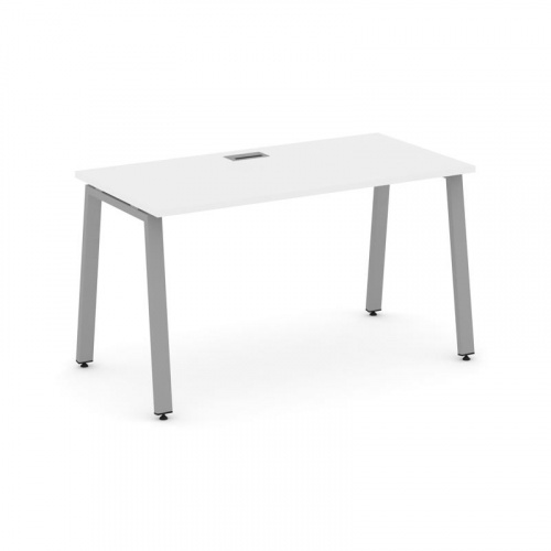 Style Project Стол письменный SN-6A.SP-014 Акация Лорка/Металл Белый 1580*700*750 фото 6