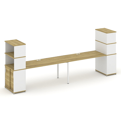 Бенч-система с опорным шкафом-купе Concept CN.ORS-244