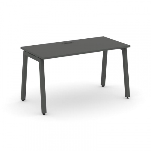 Style Project Стол письменный SN-5A.SP-014 Тиквуд Светлый/Металл Антрацит 1580*700*750 фото 22