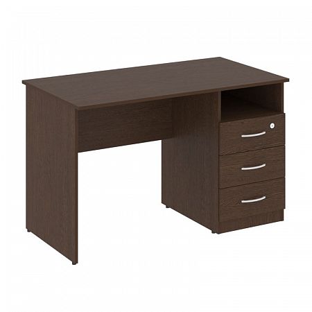 Nova S Стол письменный с тумбой правый В.СПТ-2 (R) Бук Артизан 1200*650*750