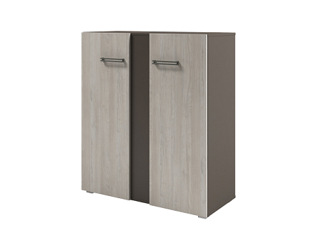 Шкаф средний широкий с планкой D-76