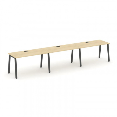 Style Project Рабочая станция 1 сторон. SN-6A.ORS-032 Дуб Табак/Металл Антрацит 3540*600*750 фото 17