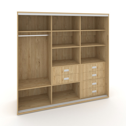 Корпус 3-х секционного шкафа низкого L=2519мм Maris SH.K3-7.2 K3 фото 4