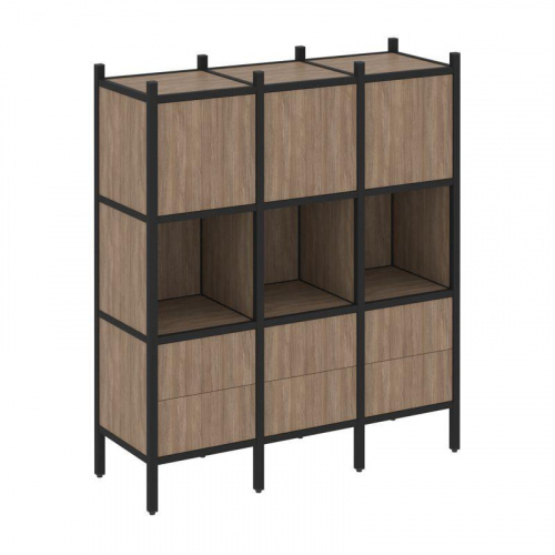 Стеллаж офисный прямой Loft VR.L-08 фото 10 Стеллаж офисный прямой Loft VR.L-08 фото 10