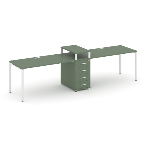 Бенч-система на 2 места с 1 опорной тумбой Concept CN.ORS-418 Бенч-система на 2 места с 1 опорной тумбой Concept CN.ORS-418