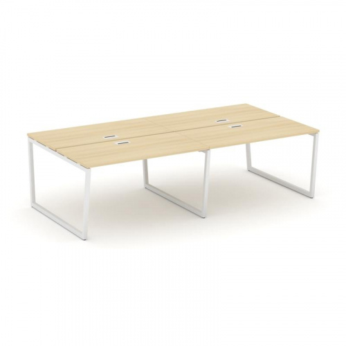 Style Project Рабочая станция 2-х сторон. SN-4T2.DRS-034 Акация Лорка/Металл Антрацит/Заглушка Пласт фото 21