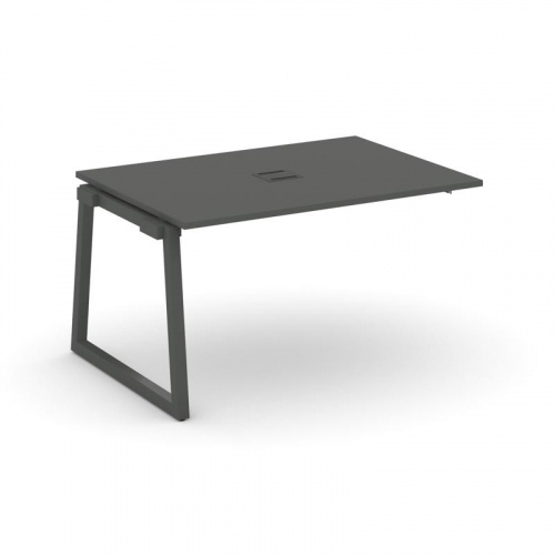 Style Project Проходной наб. элем. перег. стола SN-5T1.NSPRG-003 Акация Лорка/Металл Антрацит/Заглуш фото 27