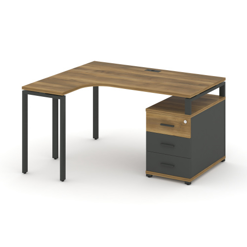 Стол эргономичный с опорной тумбой Concept CN.SA-303(L)