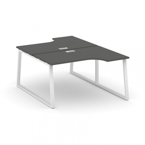 Style Project Рабочая станция эргоном. SN-6T1.DRPA-021 Акация Лорка/Металл Антрацит/Заглушка Пластик фото 19