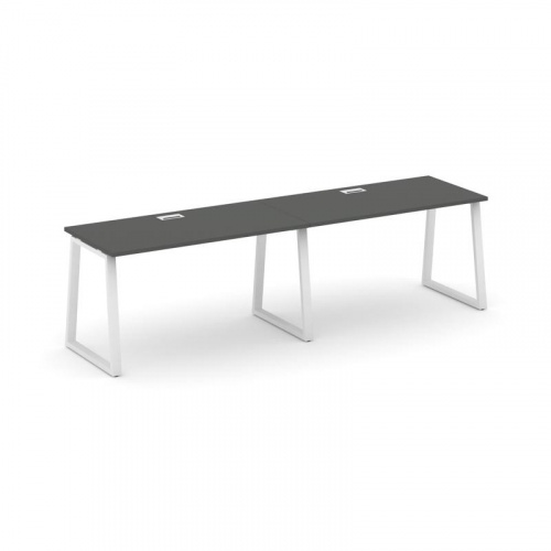 Style Project Рабочая станция 1 сторон. SN-6T1.ORS-013 Акация Лорка/Металл Антрацит/Заглушка Пластик фото 19