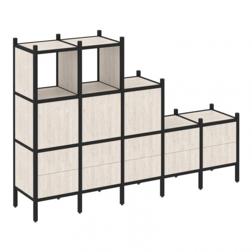 Стеллаж офисный прямой Loft VR.L-19 фото 5 Стеллаж офисный прямой Loft VR.L-19 фото 5