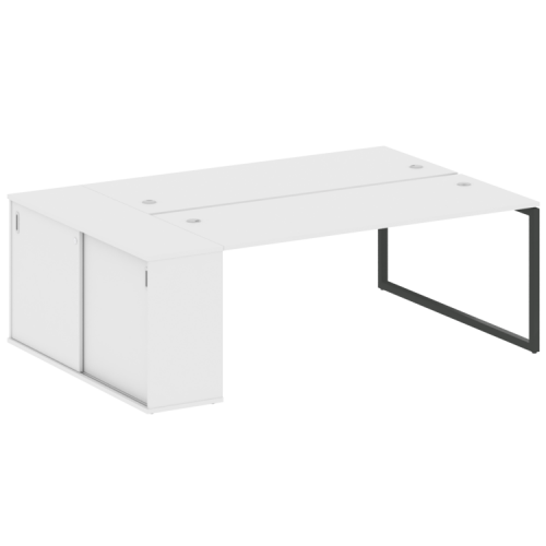 Бенч-система с шкафом-купе на О-обр. м/к Metal System Quattro 40БО.РС-СШК-1.5 фото 7 Бенч-система с шкафом-купе на О-обр. м/к Metal System Quattro 40БО.РС-СШК-1.5 фото 7