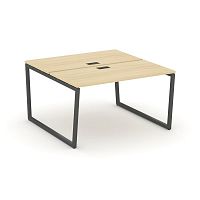 Style Project Рабочая станция 2-х сторон. SN-4T2.DRS-014 Акация Лорка/Металл Антрацит/Заглушка Пласт