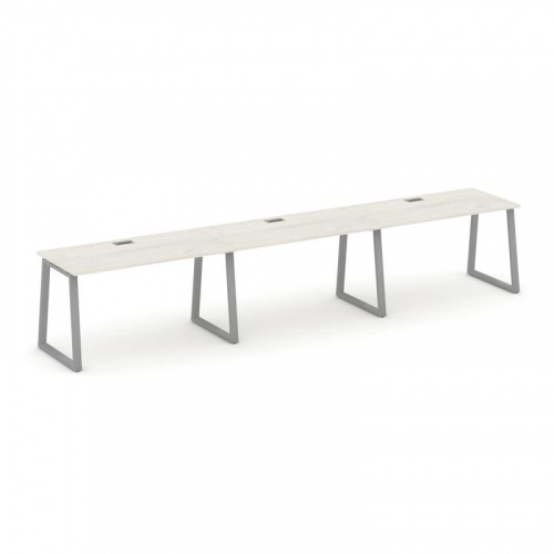 Style Project Рабочая станция 1 сторон. SN-6T1.ORS-051 Акация Лорка/Металл Антрацит/Заглушка Пластик фото 12