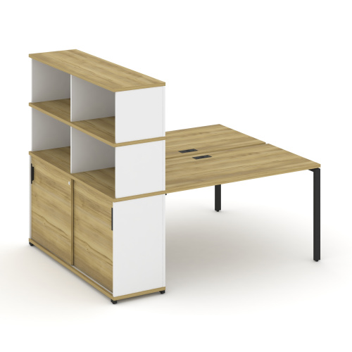 Бенч-система с опорным шкафом-купе с надставкой Concept CN.DRS-243 фото 6 Бенч-система с опорным шкафом-купе с надставкой Concept CN.DRS-243 фото 6