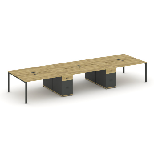 Бенч-система на 6 мест с 2 опорными тумбами Concept CN.DRS-454 фото 4 Бенч-система на 6 мест с 2 опорными тумбами Concept CN.DRS-454 фото 4