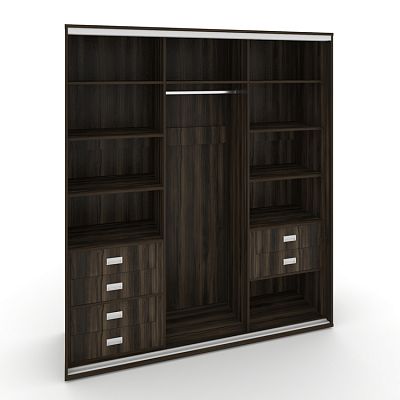 Корпус 3-х секционного шкафа высокого L=2069мм Maris SH.K3-4.1 K7