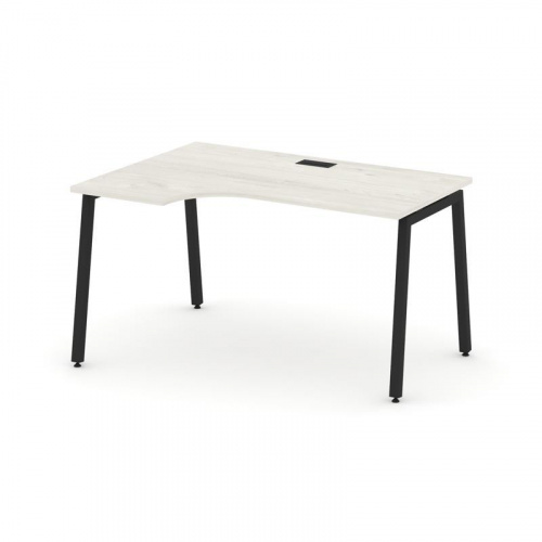 Style Project Стол рабочий эргоном. SN-4A.SPA-001(L) Дуб Наварра/Металл Антрацит 1380*600/980*750 фото 7 Style Project Стол рабочий эргоном. SN-4A.SPA-001(L) Дуб Наварра/Металл Антрацит 1380*600/980*750 фото 7