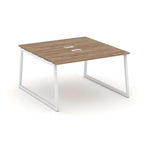 Style Project Рабочая станция 2-х сторон. SN-4T1.DRS-002 Акация Лорка/Металл Антрацит/Заглушка Пласт фото 16