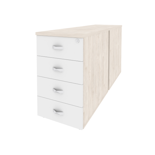 Тумба двойная приставная Onix O.TPO-2.7 Тумба двойная приставная Onix O.TPO-2.7