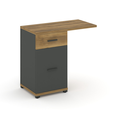 Тумба приставная с 1 ящиком Concept CN.TUS-003 W Тумба приставная с 1 ящиком Concept CN.TUS-003 W