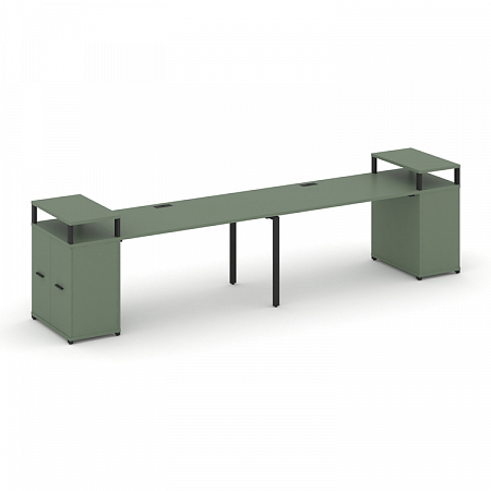Бенч-система с опорными распашными шкафами Concept CN.ORS-222