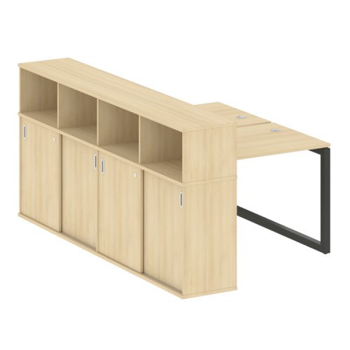 Бенч-система с шкафом-купе на О-обр. м/к Metal System Quattro 50БО.РС-СШК-4.1 фото 14 Бенч-система с шкафом-купе на О-обр. м/к Metal System Quattro 50БО.РС-СШК-4.1 фото 14