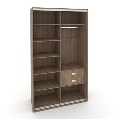 Корпус 2-х секционного шкафа высокого L=1500мм Maris SH.K2-5.1 K3