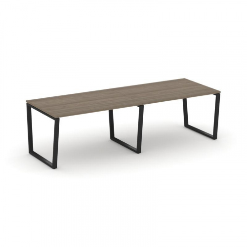 Style Project Стол переговорный SN-6T2.SPRG-012.3 Акация Лорка/Металл Антрацит 2360*980*750 фото 9