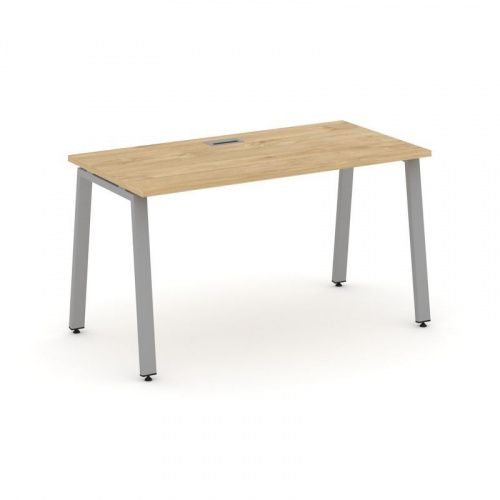 Style Project Стол письменный SN-6A.SP-014 Акация Лорка/Металл Белый 1580*700*750 фото 3