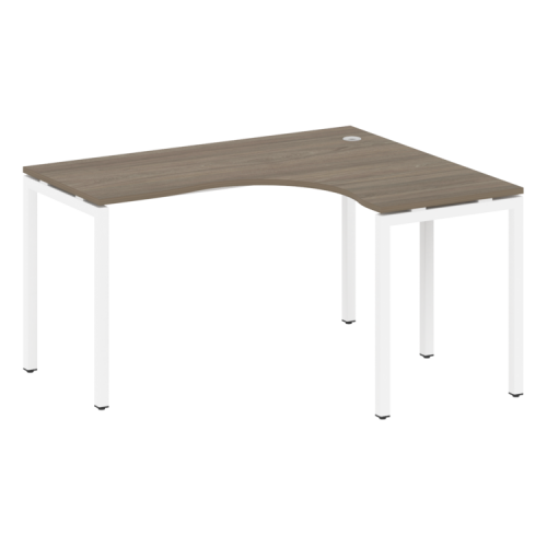 Стол криволинейный правый на П-обр. м/к Metal System Quattro 40БП.СА-3 (R) Стол криволинейный правый на П-обр. м/к Metal System Quattro 40БП.СА-3 (R)