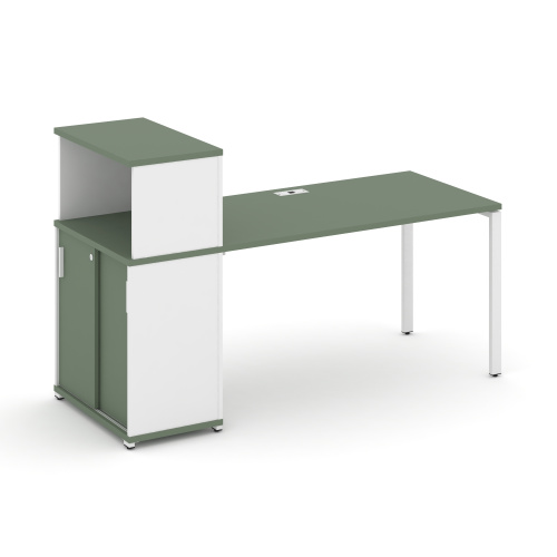 Стол офисный с опорным шкафом-купе Concept CN.SP-237 Стол офисный с опорным шкафом-купе Concept CN.SP-237