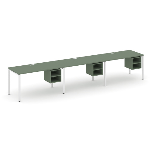 Бенч-система на 3 места с подвесными тумбами Concept CN.ORS-128 Бенч-система на 3 места с подвесными тумбами Concept CN.ORS-128