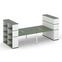 Бенч-система с опорными стеллажами Concept CN.DRS-257