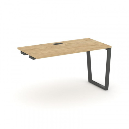 Style Project Стол-приставка к опор. элем. SN-6T2.OPRS-014 Акация Лорка/Металл Антрацит/Заглушка Пла фото 22