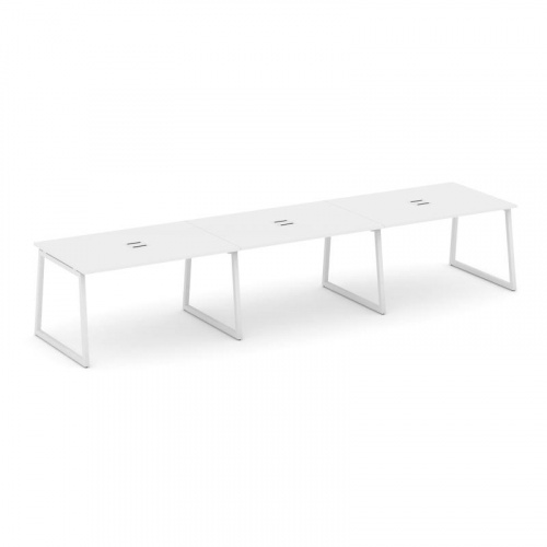 Style Project Стол переговорный SN-4T1.SPRG-021 Акация Лорка/Металл Антрацит/Заглушка Металл Антраци фото 17