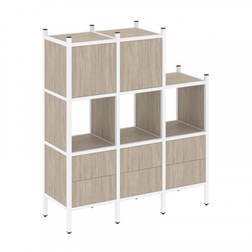 Стеллаж офисный прямой Loft VR.L-15 фото 2 Стеллаж офисный прямой Loft VR.L-15 фото 2