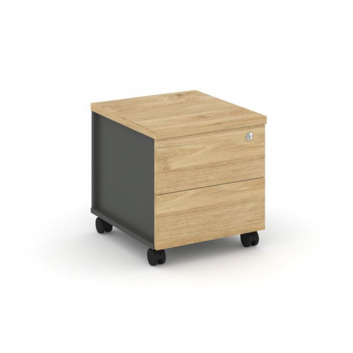 Style Project Тумба мобильная з/с ЛДСП SN.TM-005 Акация Лорка 416*460*437 фото 9