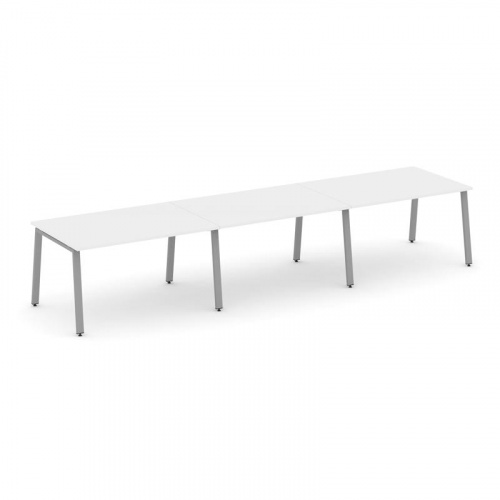 Style Project Стол переговорный SN-6A.SPRG-024.3 Тиквуд Светлый/Металл Антрацит 4740*980*750 фото 5