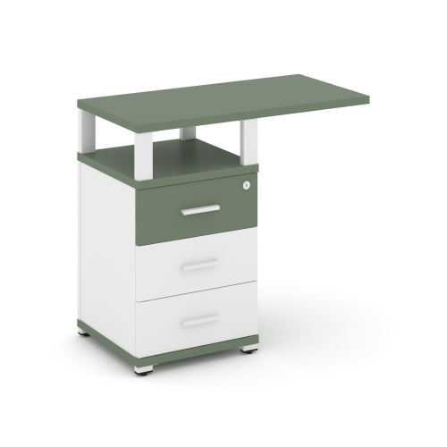 Тумба приставная с 3 ящиками Concept CN.TUS-002 W фото 5 Тумба приставная с 3 ящиками Concept CN.TUS-002 W фото 5