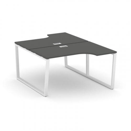 Style Project Рабочая станция эргоном. SN-6T2.DRPA-021 Акация Лорка/Металл Антрацит/Заглушка Пластик фото 19