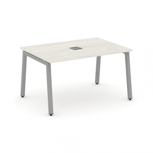 Style Project Стол переговорный SN-5A.SPRG-002 Акация Лорка/Металл Белый 1180*980*750 фото 10